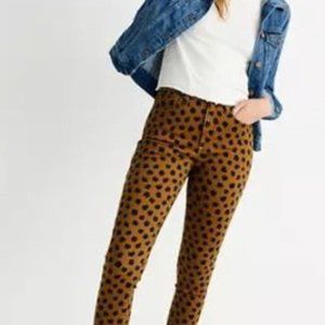 Madewell Leopard Jeans (Size 32T)